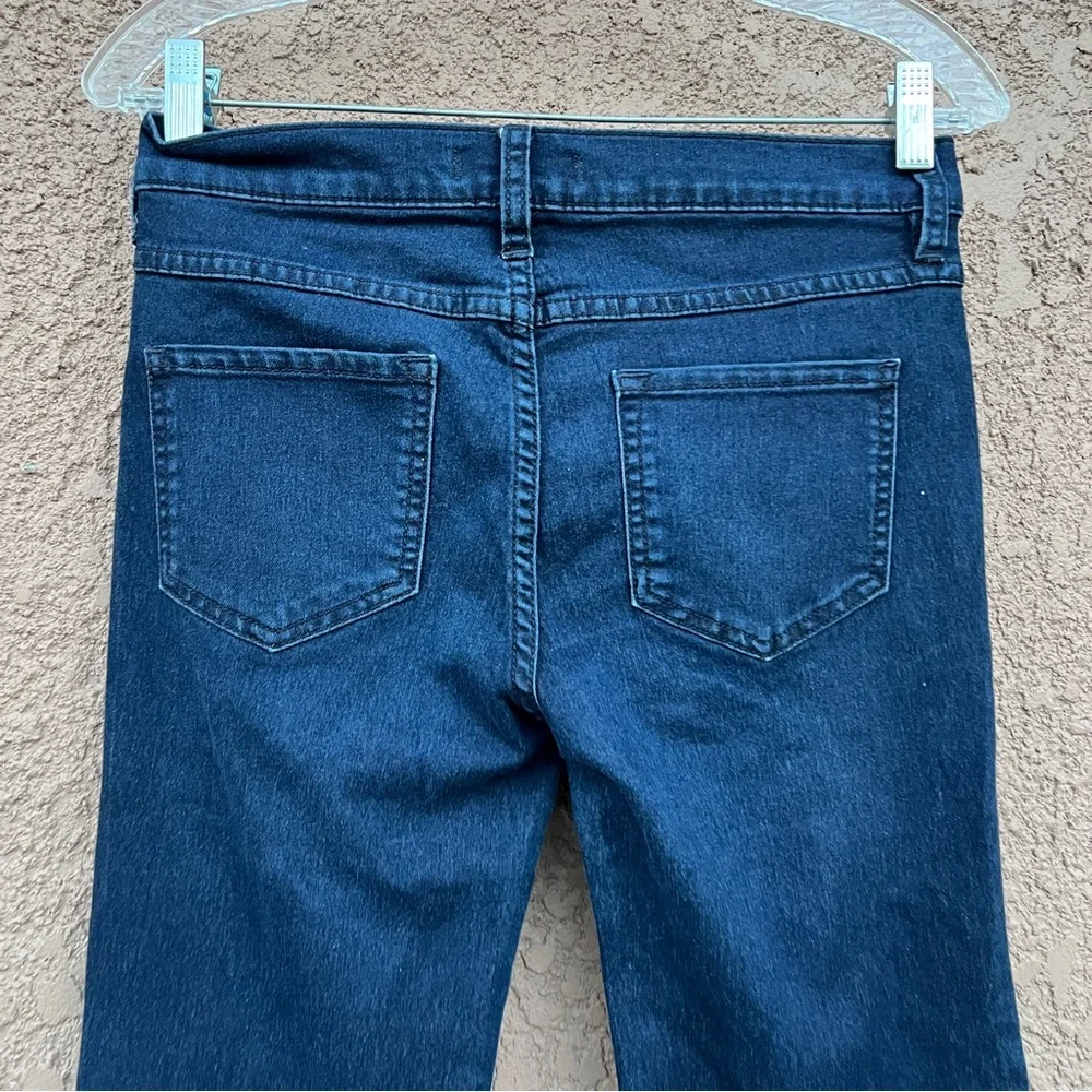 Free People Flare Jeans‎ Womens Size 26 Blue Boho Y2K Stretch Demin